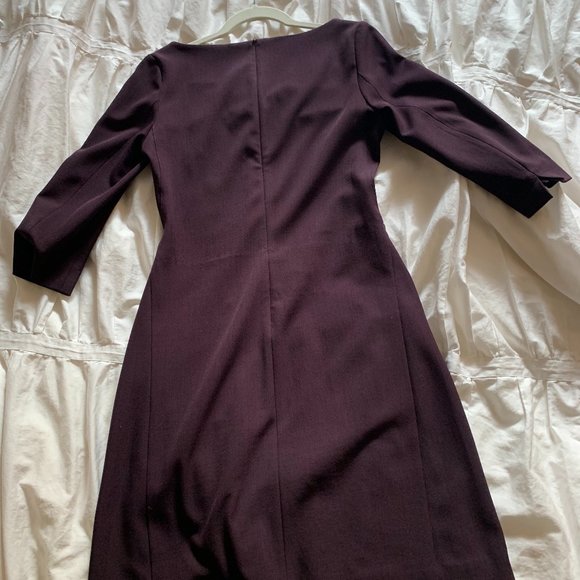 MM LaFleur Alexandra Dress, Size 6, Deep Purple - Picture 1 of 4